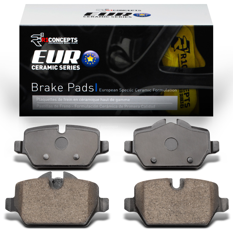 Mini Cooper Paceman Brake Pads - Rear - R1 Concepts - EURO Ceramic - `05-`16